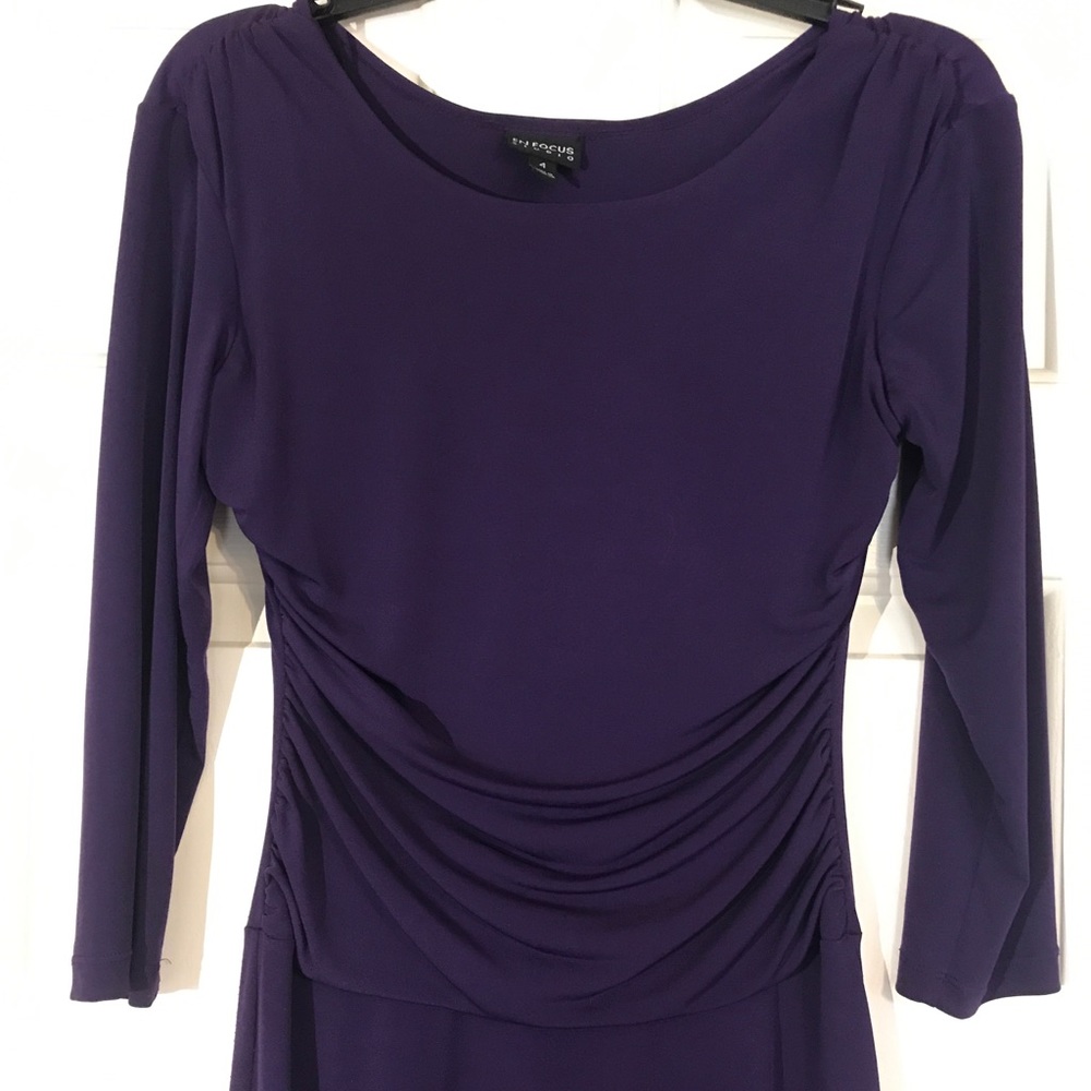 Purple dress